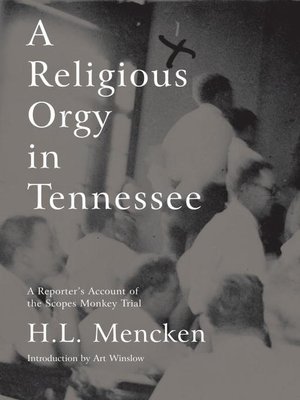 cover image of A  Religious Orgy in Tennessee